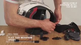 Interphone Tutorial 1 How to Install Intercom on Helmet [upl. by Cynthea]