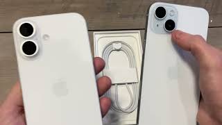 Apple iPhone 16 White Unboxing [upl. by Warren]