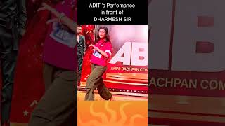 Aditi at ABCD dance competition dance nirjaeducation dharmeshyelande [upl. by Amend]