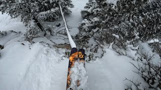 Flat light and flat landings at Snowbird [upl. by Rolyat74]