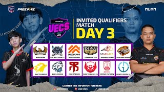 🔴 LIVE INVITED QUALIFIER MATCH DAY 3  UECS SEASON 11 [upl. by Somerville]