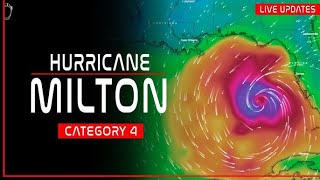 Hurricane Milton LIVE From Tampa Florida [upl. by Coney272]