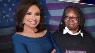 Judge Pirro Whoopi Goldberg get into screaming match on ‘The View’ [upl. by Aduhey]