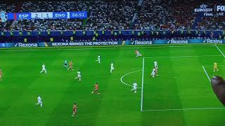 quotWhat Onsides Looks like ⚽quot Euro Final 2024 Spain vs England Reaction [upl. by Gowrie]