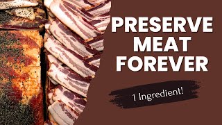 Preserve Meat FOREVER with Historical Salt Cured Method [upl. by Wilkinson945]