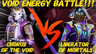 EPIC VOID ENERGY BATTLE  COTV vs Liberator  Shadow Fight 3 [upl. by Dwight]