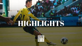 Scottish Premiership Highlights  Hibernian 02 Celtic  Captain Cal with the stunner claims win [upl. by Waite]