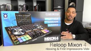 Reloop Mixon 4 Unboxing Video [upl. by Aliemaj894]