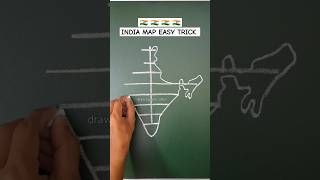 india map  india map drawing easy  india map drawing  bharat ka naksha  how to draw india map [upl. by Alejoa]