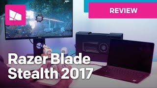 Razer Blade Stealth 2017 Review Gaming Ultrabook [upl. by Ripp]