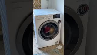 Beko Washing Machine Extremely Unbalanced Jumping Spin [upl. by Judie]