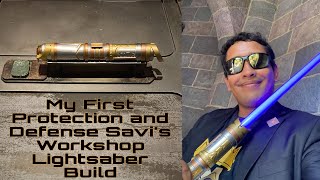 My First Protection and Defense Savis Workshop Lightsaber Build At Disneyland [upl. by Kung]