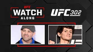 UFC Watch Along with Jens Pulver and Chase Hooper  UFC302 [upl. by Cissej]