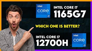 Intel Core i7 1165G7 vs Intel Core i7 12700H Comparison [upl. by Jr414]