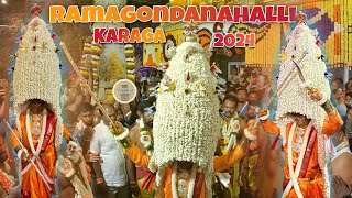 RAMGONDANAHALLI KARAGA 2024  SRI DHARMARAYA SWAMY TEMPLE  templemonk [upl. by Sochor124]