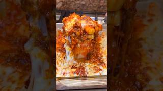 Making Tteokbokki Lasagna lasagna koreanfood recipe [upl. by Petronilla]