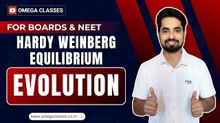 HARDY WEINBERG EQUILIBRIUM  FOUNDER EFFECT  EVOLUTION  CLASS 12  CBSE NEET  OMEGA CLASSES [upl. by Vasilek]