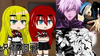 highschool dxd react to gojo satoru é sukuna  issei as gojo [upl. by Ellenhoj]