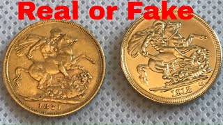 How Can you Tell if An Antiques Gold Sovereign Is Real  Beginners Guide [upl. by Benedetta]