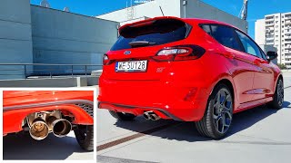 2022 Ford Fiesta ST 15 200 Exhaust sound Sound Acceleration Start up sound Revs Launch Control [upl. by Waltner]