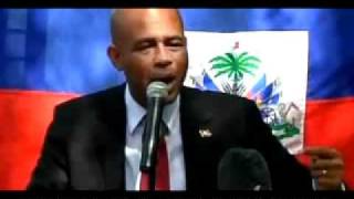 Candidate Michel Martelly National Address  Haiti December 8 2010 [upl. by Meggs744]