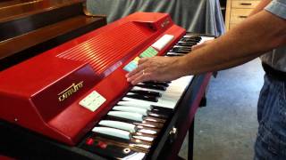 Farfisa 60s Vintage Compact Organ SOLD [upl. by Atterrol400]