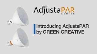 AdjustaPAR Lamps Introduction Video [upl. by Eilis]