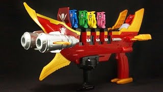 海賊戦隊ゴーカイジャー レンジャーキーシリーズ DXゴーカイガレオンバスター Kaizoku Sentai Gokaiger DX Gokai Galleon Buster [upl. by Ottillia]