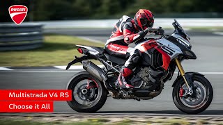 Ducati Multistrada V4 RS  Choose it All [upl. by Atinrev]