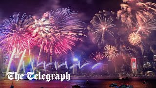 Watch in full New Years celebrations across the globe as world welcomes 2024 [upl. by Allecnirp]