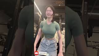 Girls Beauty Fashion GYM fashiontrends gym cute [upl. by Nacnud16]