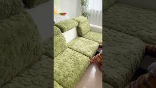 Your sofa cover should be replaced with a new one This one has a full edge and no dead corners [upl. by Ecinerev924]