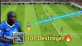 101 rated CMakèlèlè is destroying teams for fun🔥  Review • Efootball 2024 mobile [upl. by Pittel]