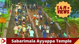 Sabarimala Lord Ayyappa Temple In Kerala  India Video [upl. by Desmond]