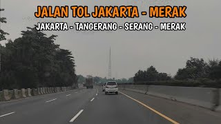 Jalan Tol Jakarta  Merak  Mudik Juli 2023 2932 [upl. by Aissilem827]