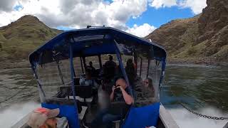 Hells Canyon Jet Boat Ride  Lewiston Idaho [upl. by Nogas]