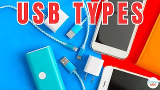 USB Types Various Types of USB Cables A B and C and Their Differences [upl. by Flaherty555]