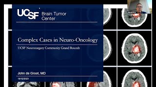 Complex Cases in NeuroOncology  UCSF Community Grand Rounds [upl. by Talia]