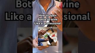 How to open wine bottle with opener [upl. by Llecrup892]