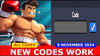 NEW CODES🌎️World3🥊Knockout League💪🏻 ROBLOX  ALL CODES  NOVEMBER 9 2024 [upl. by Timmons]