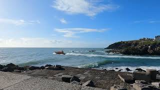 lifeboat shout Portpatrick Scotland [upl. by Anitneuq]