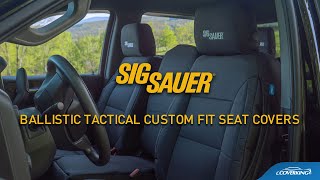 SIG® BALLISTIC TACTICAL CUSTOM FIT SEAT COVERS [upl. by Ikram784]