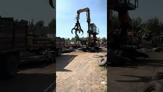 Scrap Metal Unloading [upl. by Rolecnahc]