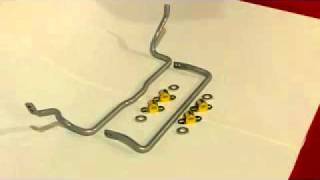 Whiteline MazdaSpeed3 Front and Rear Adjustable Sway Bars from Whiteline Automotive ID 8967 [upl. by Slen]