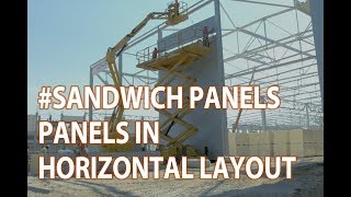 Assembly Manual for Balex Metal sandwich panels in horizontal layout [upl. by Tews]