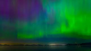 Aurora Borealis from super geomagnetic storm [upl. by Bengt]