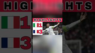 Italy vs France  Italia vs Perancis  Highlights and Goals UEFA Nations League  2024  Update [upl. by Eseret]