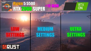 🔥 Rust Benchmark Ryzen 5500  RTX 2060 SUPER in 2024 AegisPC2 [upl. by Drain]