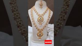 Latest stunning ❤️😘gold plated beautiful Jewellery design shorts yt youtubeshortstrendingviral [upl. by Faletti]