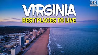 Moving to Virginia  8 Best Places to live in Virginia [upl. by Winter]